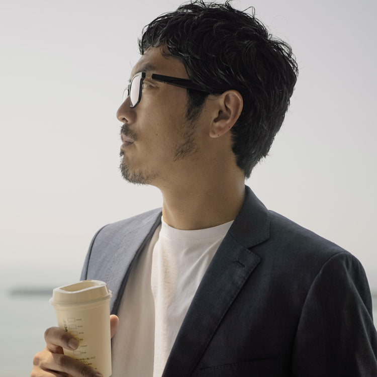 スマートグラス オーディオグラス EyeRevo アイレボ リモートワークに特化して開発 ナチュラルデザイン まるで普通のメガネ